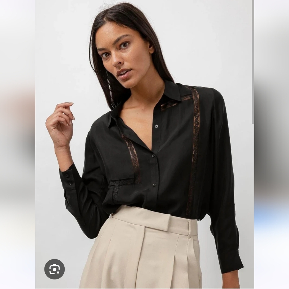 Rails mona shirt in black M